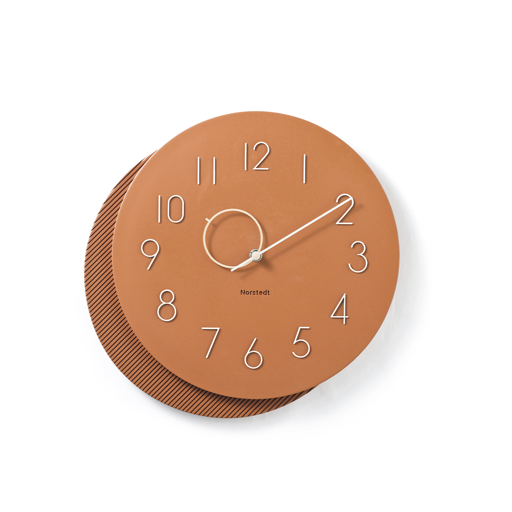 Mito ウォールクロック ブラウン
