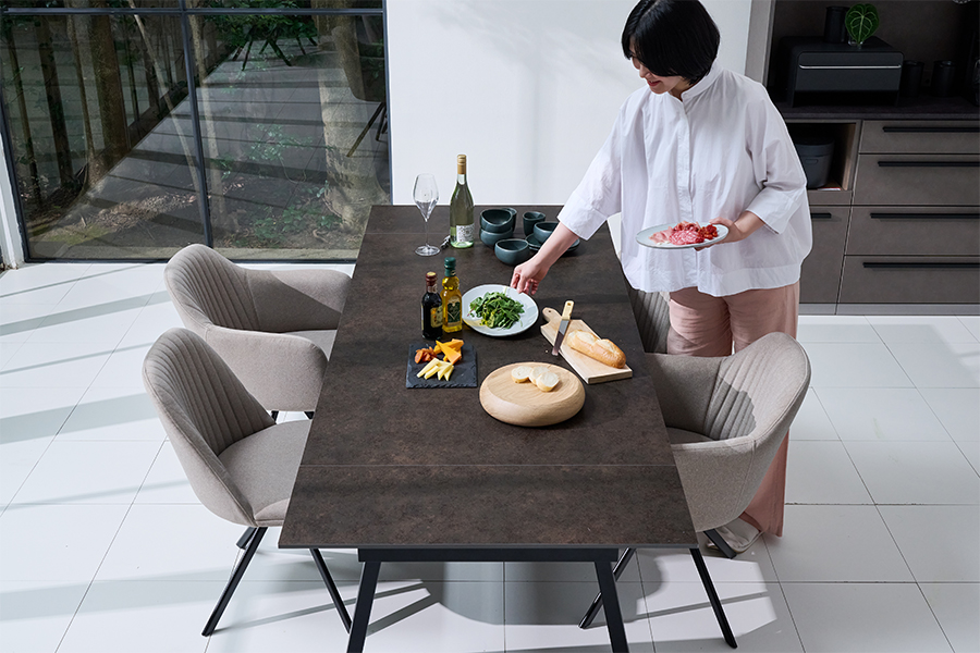 RECO plus(レコプラス)ダイニングセラミックテーブル