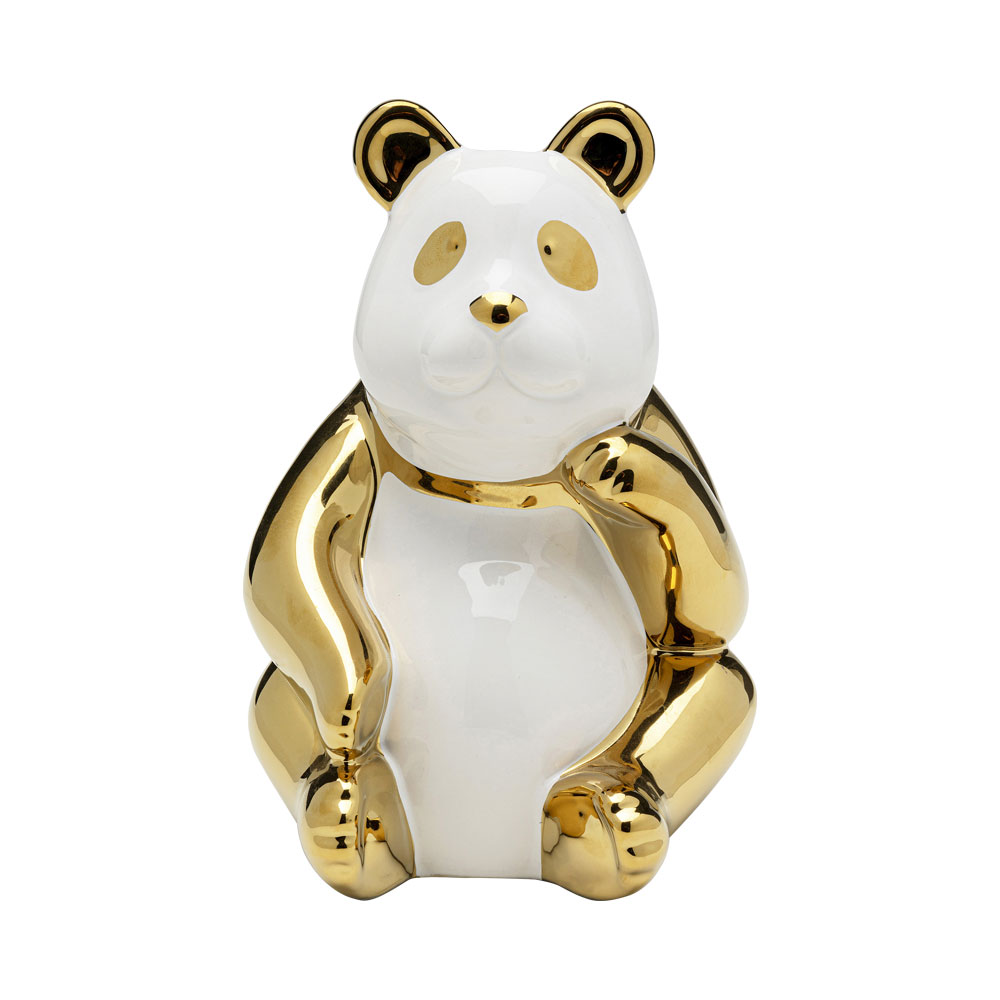 パンダ ゴールド 19㎝ デコフィギア