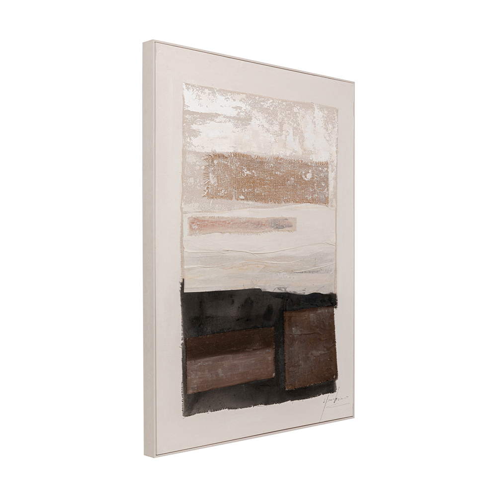 ロンターノ ブラウン 70×100cm アート