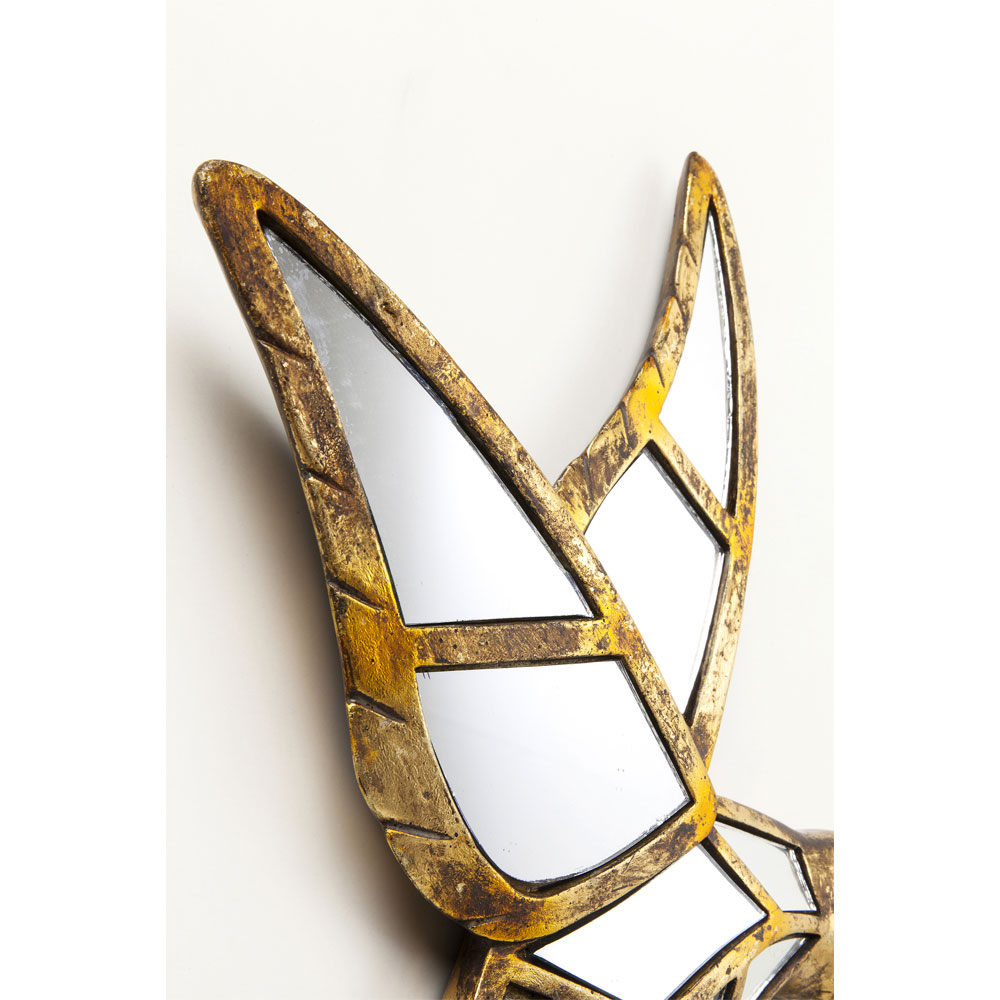 ハミングバードミラー60cm ウォールデコレーション