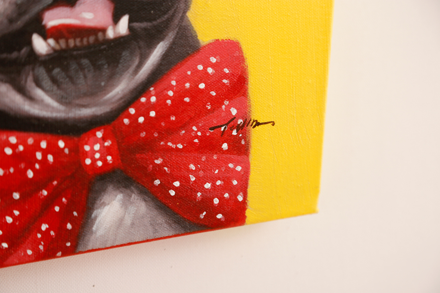 ドッグボウタイ 40×40cm