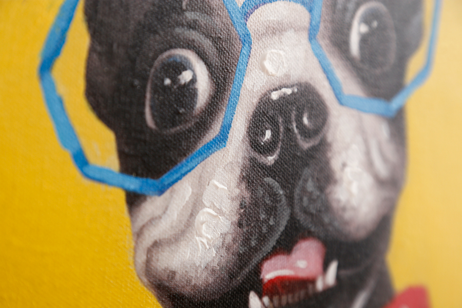 ドッグボウタイ 40×40cm