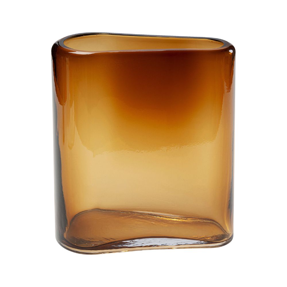 グラツィオーゾ ブラウン 32cm フラワーベース