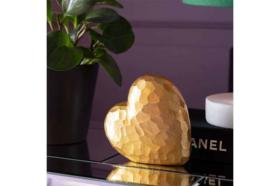 ハート デコオブジェ