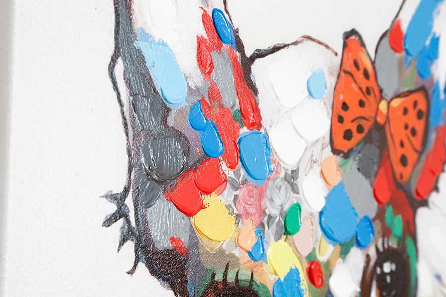 パピーウィズリボン 50×50cm