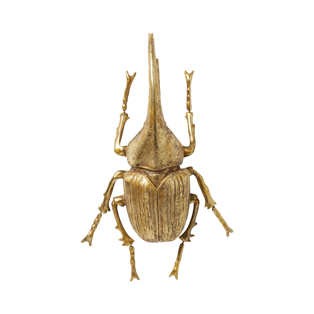 ヘラクレスビートルゴールド ウォールデコレーション
