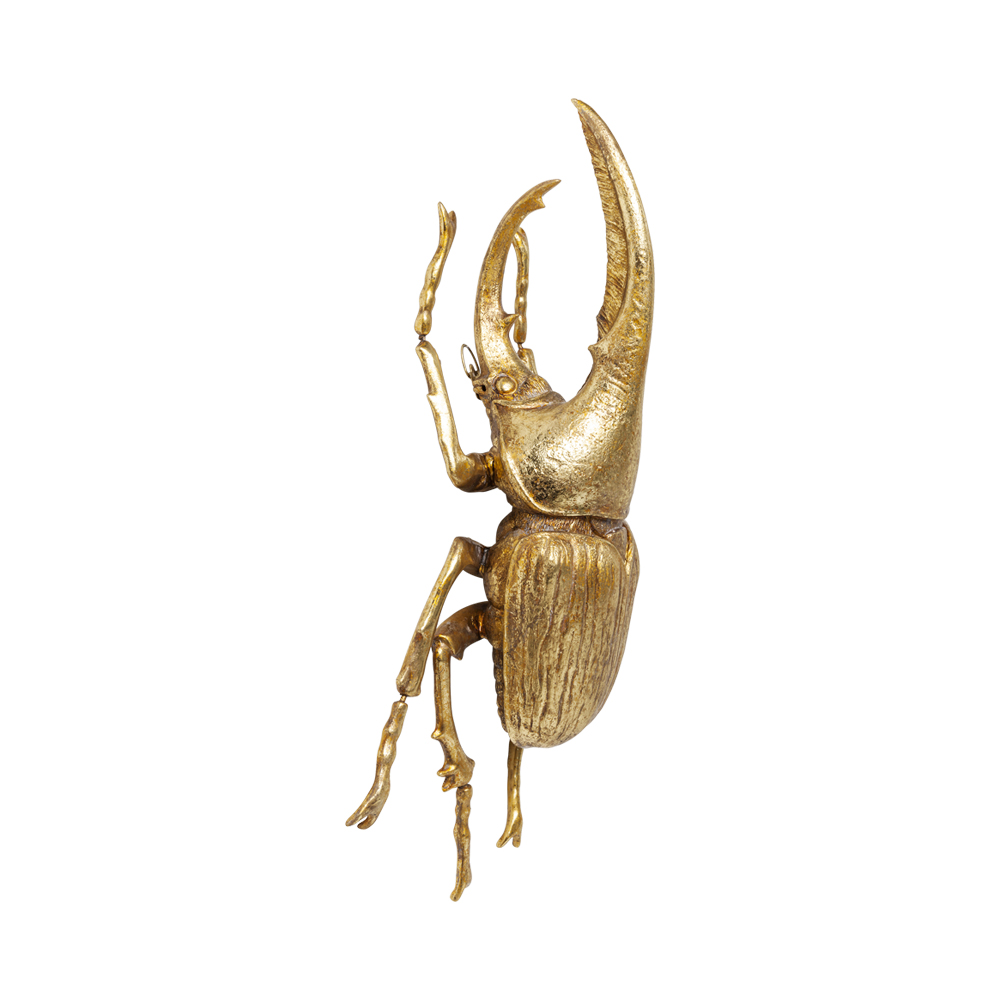 ヘラクレスビートルゴールド ウォールデコレーション