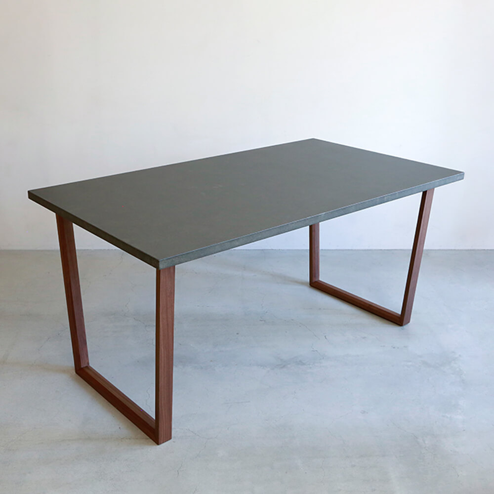 ウィルティック マティエラ塗装 ダイニングテーブル （横幅160 x 奥行85 cm） BE