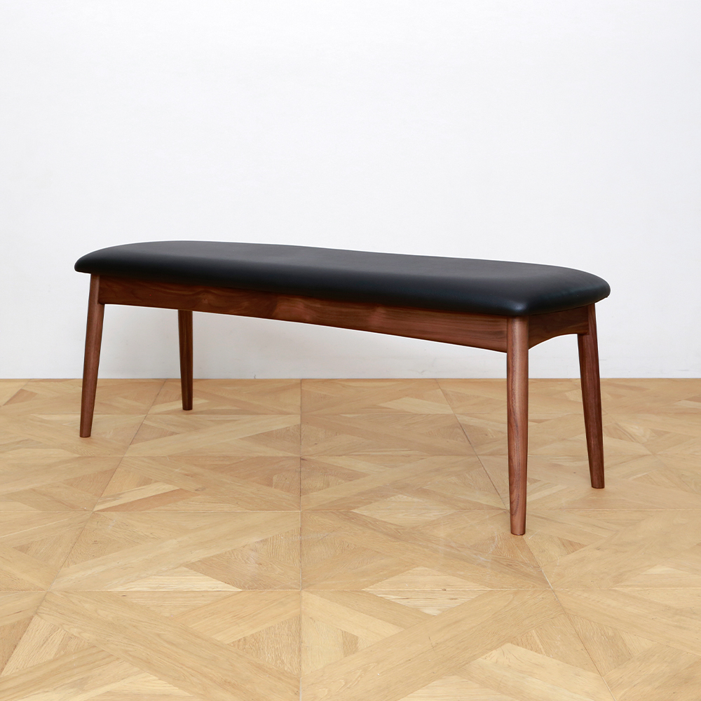 North（ノース） 120 ダイニングベンチ（ウォールナット）