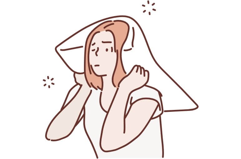 寝具が合わない